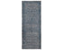 9 Ft Vintage Gray Blue Persian Style Distressed Hand Knotted Low Pile Wool Runner Rug